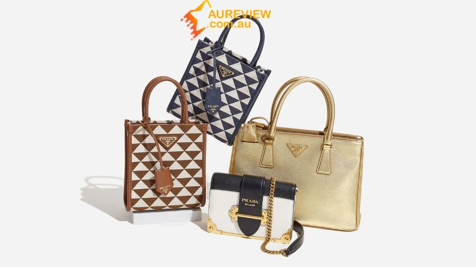 Durable nylon and structured Saffiano leather