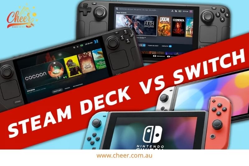 Nintendo Switch vs Steam Deck deals and rewards with Cheer